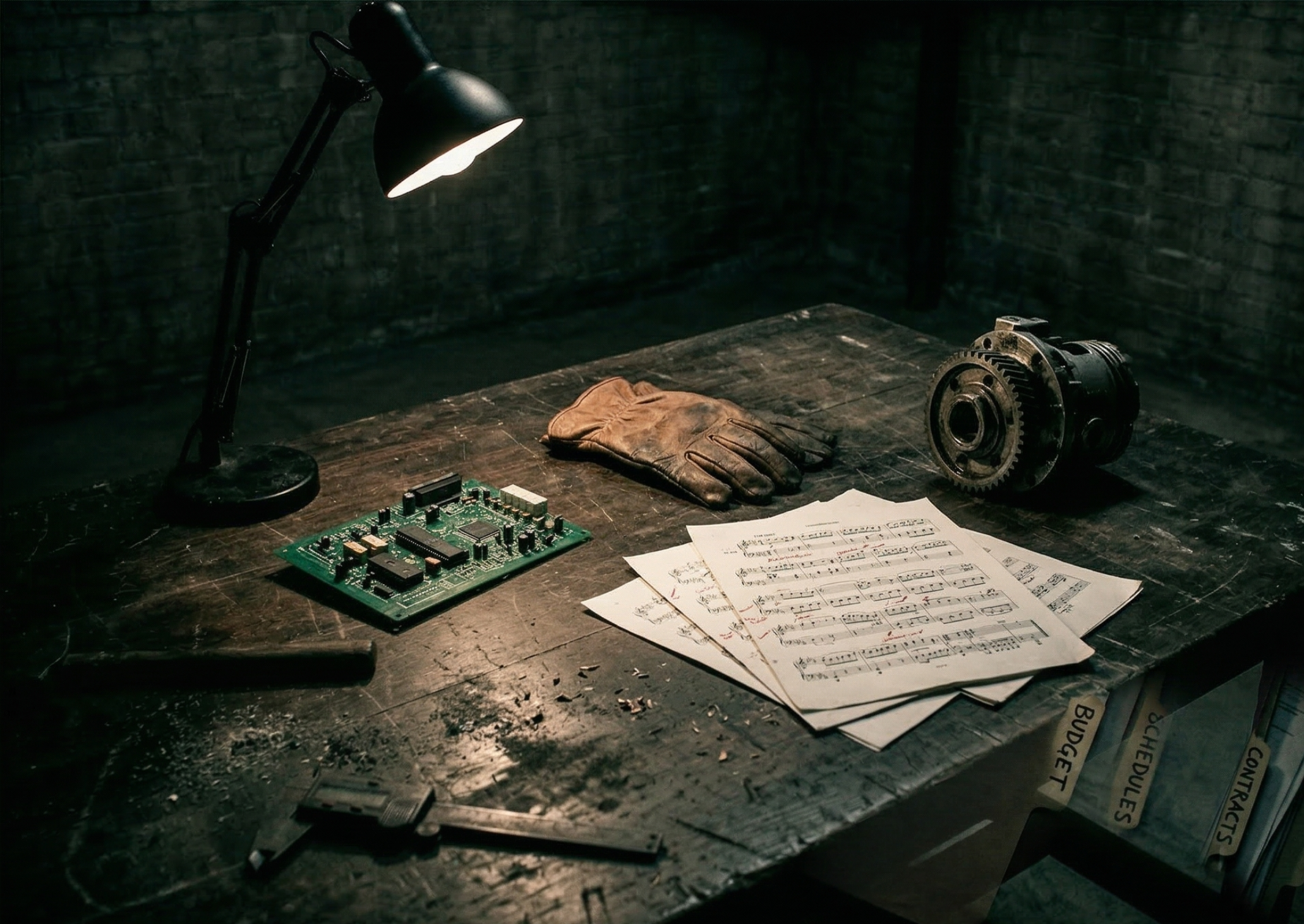 Mirror notes for experimental rehearsal work